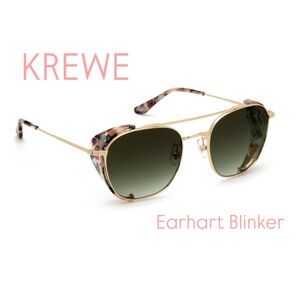 KREWE Earhart Blinker Sunglasses - 24K + Capri